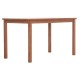ΤΡΑΠΕΖΙ ΟΡΘΟΓΩΝΙΟ PRESSCOT HM18123 ΞΥΛΟ TEAK--ΦΥΣΙΚΟ 140x80x76Υεκ.