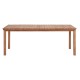 ΤΡΑΠΕΖΙ ΟΡΘΟΓΩΝΙΟ FINTO HM6616 ΞΥΛΟ TEAK--ΦΥΣΙΚΟ 200x100x75Υεκ.