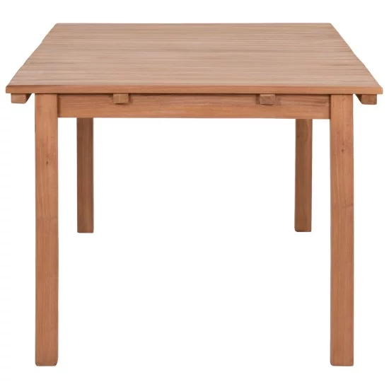 ΤΡΑΠΕΖΙ ΟΡΘΟΓΩΝΙΟ FINTO HM6616 ΞΥΛΟ TEAK--ΦΥΣΙΚΟ 200x100x75Υεκ.