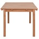 ΤΡΑΠΕΖΙ ΟΡΘΟΓΩΝΙΟ FINTO HM6616 ΞΥΛΟ TEAK--ΦΥΣΙΚΟ 200x100x75Υεκ.