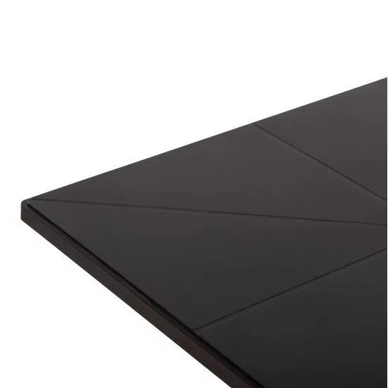 ΤΡΑΠΕΖΙ ΠΟΛΥΠΡΟΠΥΛΕΝΙΟΥ ΤΕΤΡΑΓΩΝΟ TERRIN HM6125.11 ΛΕΥΚΟ 60x60x75Υεκ.