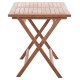 ΤΡΑΠΕΖΙ ΠΤΥΣΣΟΜΕΝΟ ΟΡΘΟΓΩΝΙΟ ERIS HM18117 ΞΥΛΟ TEAK--ΦΥΣΙΚΟ 120x70x76Υεκ.