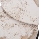 ΤΡΑΠΕΖΙ ΣΑΛΟΝΙΟΥ ΔΙΠΛΟ NUBISA HM18364.01 ΜΕΤΑΛΛΟ--SINTERED STONE PANDORA Φ80Χ43.5Υεκ