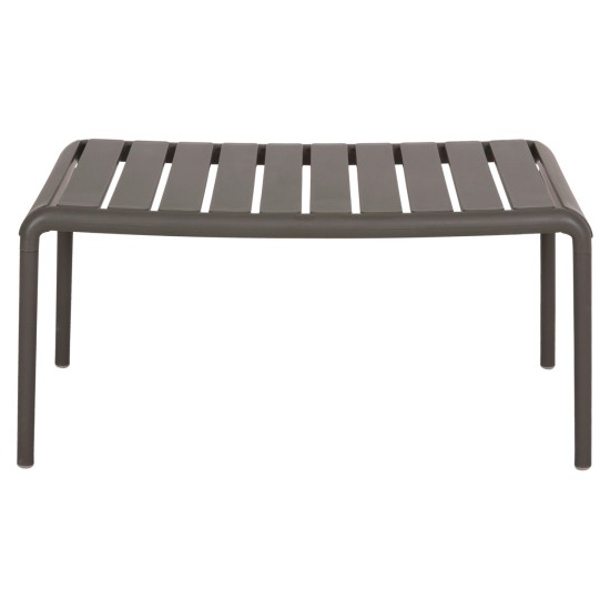 ΤΡΑΠΕΖΙ ΣΑΛΟΝΙΟΥ ΕΞΩΤERIKOY ΧΩΡΟΥ ΧΑΜΗΛΟ KORVER HM6334.05 ΠΟΛΥΠΡΟΠΥΛΕΝΙΟ DARK OLIVE 100x60x46Υεκ