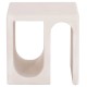 ΤΡΑΠΕΖΙ ΣΑΛΟΝΙΟΥ ΣΕΙΡΑ SANTORINI HM18070 MDF ΣΕ ΥΠΟΛΕΥΚΟ ΧΡΩΜΑ 48x38x48,5Υεκ.