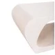ΤΡΑΠΕΖΙ ΣΑΛΟΝΙΟΥ ΣΕΙΡΑ SANTORINI HM18071 MDF ΣΕ ΥΠΟΛΕΥΚΟ ΧΡΩΜΑ 100x60x45Υεκ.