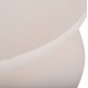 ΤΡΑΠΕΖΙ ΣΑΛΟΝΙΟΥ ANNA HM18158.02 FIBER CEMENT ΣΕ ΛΕΥΚΟ--Φ92x44.5Υεκ