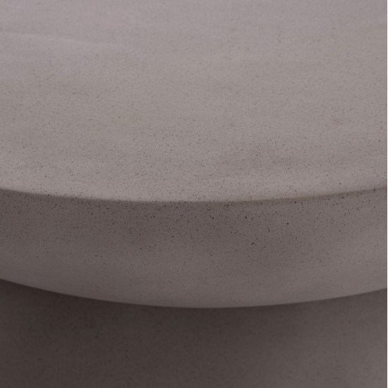 ΤΡΑΠΕΖΙ ΣΑΛΟΝΙΟΥ ANNA HM18158.03 FIBER CEMENT ΣΕ ΓΚΡΙ--Φ92x44.5Υεκ