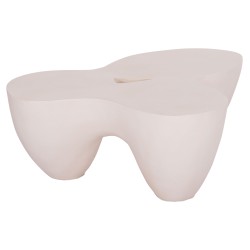 ΤΡΑΠΕΖΙ ΣΑΛΟΝΙΟΥ SALLEN HM18161.02 FIBER CEMENT ΣΕ ΛΕΥΚΟ--108x94x38,5Υεκ.