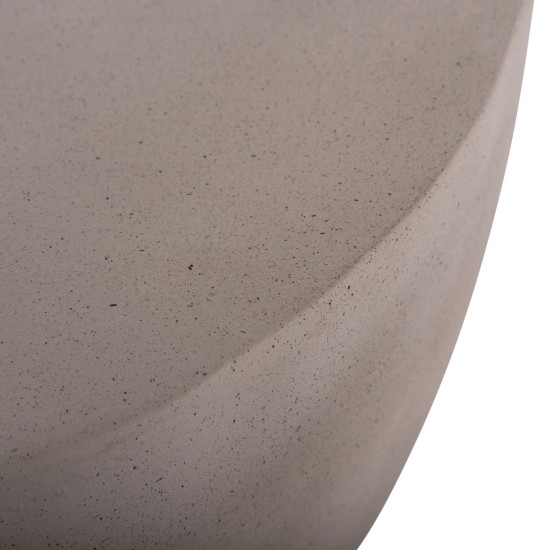 ΤΡΑΠΕΖΙ ΣΑΛΟΝΙΟΥ SALLEN HM18161.03 FIBER CEMENT ΣΕ ΓΚΡΙ--108x94x38,5Υεκ.