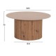 ΤΡΑΠΕΖΙ ΣΑΛΟΝΙΟΥ TWIL HM18325 ΚΕΡΑΜΙΚΟ TOP ΟΨΗ ΤΡΑΒΕΡΤΙΝΑΣ-MDF ΒΑΣΗ Φ80x40Υεκ