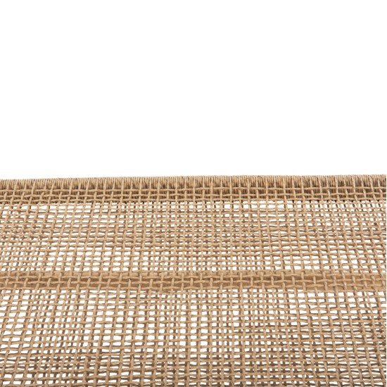 ΤΡΑΠΕΖΙ ΣΑΛΟΝΙΟΥ LONDER HM5985 ΞΥΛΟ ΤΕΑΚ- ΣΥΝΘΕΤΙΚΟ RATTAN-ΦΥΣΙΚΟ 119x79,5x41Yεκ.