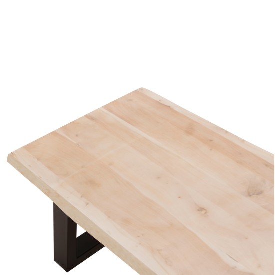 ΤΡΑΠΕΖΙ ΣΑΛΟΝΙΟΥ SOFIA SLIM HM8502.21 ΞΥΛΟ ΑΚΑΚΙΑΣ ΣΕ ΑΝΟΙΧΤΟ ΦΥΣΙΚΟ 115x65x45Υεκ.