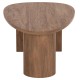 ΤΡΑΠΕΖΙ ΣΑΛΟΝΙΟΥ ΟΒΑΛ ALPER HM18327 MDF ΣΕ SONAMA ΧΡΩΜΑ 110x60x40Υεκ