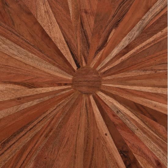 ΤΡΑΠΕΖΙ ΣΑΛΟΝΙΟΥ ΟΒΑΛ MONTANA SUPERIOR HM9906 ΞΥΛΟ ΑΚΑΚΙΑΣ-ΜΕΤΑΛΛΟ 120x61x45Υεκ.