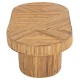 ΤΡΑΠΕΖΙ ΣΑΛΟΝΙΟΥ GATSBY ΟΒΑΛ TOP HM9870 RATTAN ΧΡΩΜΑ ΦΥΣΙΚΟ 110x59x39Υεκ.