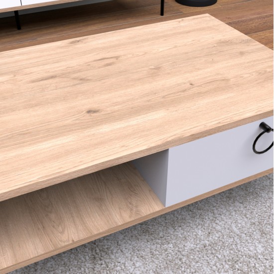 ΤΡΑΠΕΖΙ ΣΑΛΟΝΙΟΥ SONAMA ΛΕΥΚΟ HM9247.01 90x56x37,6 εκ. ΤΡΑΠΕΖΙ ΣΑΛΟΝΙΟΥ SONAMA ΛΕΥΚΟ HM9247.01 90x56x37,6 εκ.