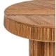 ΤΡΑΠΕΖΙ ΣΑΛΟΝΙΟΥ GATSBY ΣΤΡΟΓΓΥΛΟ HM9651 RATTAN ΧΡΩΜΑ ΦΥΣΙΚΟ Φ100x50Y εκ.