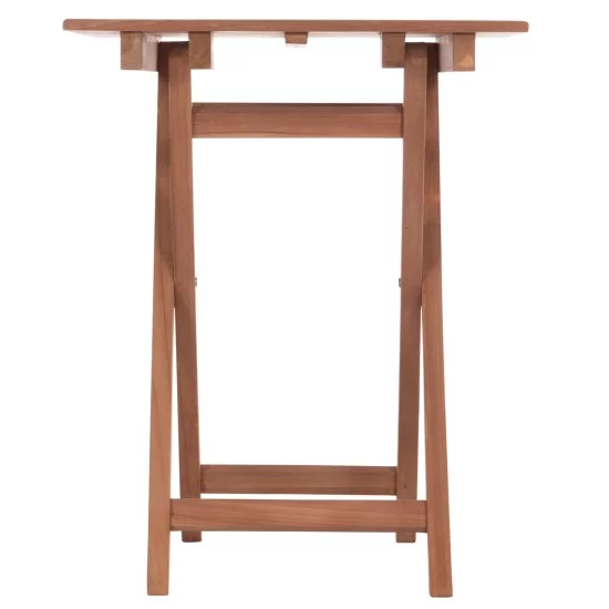 ΤΡΑΠΕΖΙ ΣΚΗΝΟΘΕΤΗ ΤΕΤΡΑΓΩΝΟ HEIDEL HM18121 ΞΥΛΟ TEAK--ΦΥΣΙΚΟ 60x60x75Υεκ.
