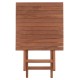 ΤΡΑΠΕΖΙ ΣΚΗΝΟΘΕΤΗ ΤΕΤΡΑΓΩΝΟ HEIDEL HM18121 ΞΥΛΟ TEAK--ΦΥΣΙΚΟ 60x60x75Υεκ.