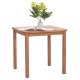 ΤΡΑΠΕΖΙ ΤΕΤΡΑΓΩΝΟ PRESSCOT HM18122 ΞΥΛΟ TEAK--ΦΥΣΙΚΟ 80x80x76Υεκ.