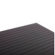 ΤΡΑΠΕΖΙ ΤΡΑΠΕΖΑΡΙΑΣ ΑΛΟΥΜΙΝΙΟΥ SAHIRA HM5571.02 ΑΝΘΡΑΚΙ 140Χ80X75,5Υεκ.
