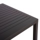 ΤΡΑΠΕΖΙ ΤΡΑΠΕΖΑΡΙΑΣ ΑΛΟΥΜΙΝΙΟΥ SAHIRA HM5571.02 ΑΝΘΡΑΚΙ 140Χ80X75,5Υεκ.