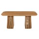 ΤΡΑΠΕΖΙ ΤΡΑΠΕΖΑΡΙΑΣ ΕΠΕΚΤΕΙΝΟΜΕΝΟ VERLO HM18436 MDF ΣΕ ΦΥΣΙΚΟ 120/150/180x90x75Υεκ.
