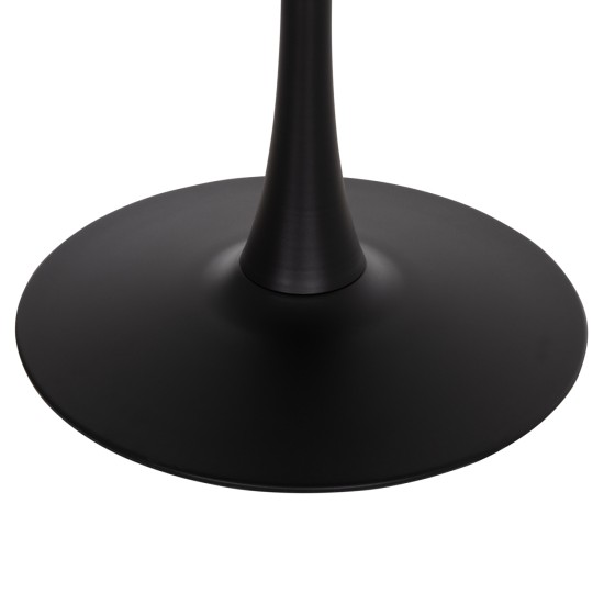 ΤΡΑΠΕΖΙ ΤΡΑΠΕΖΑΡΙΑΣ TETRAN HM18315.02 ΒΑΣΗ ΜΑΥΡΗ--SINTERED STONE PANDORA 80x80x73Υεκ