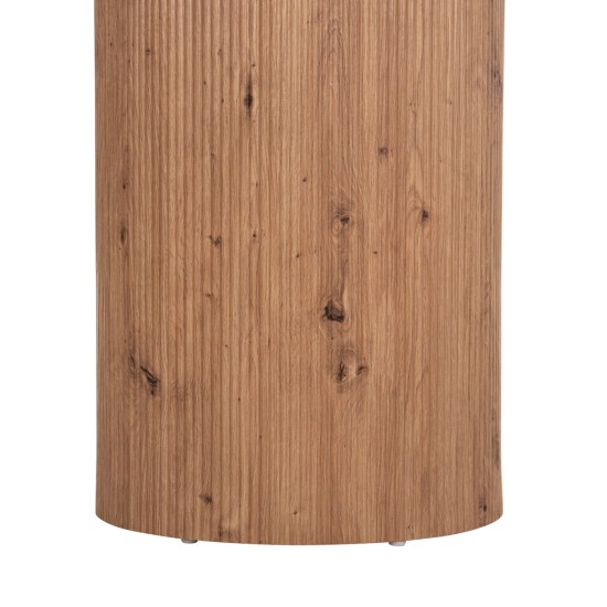 ΤΡΑΠΕΖΙ ΤΡΑΠΕZΑΡΙΑΣ TWIL HM18324 ΚΕΡΑΜΙΚΟ TOP ΟΨΗ ΤΡΑΒΕΡΤΙΝΑΣ-MDF ΒΑΣΗ Φ120x76Υεκ