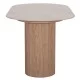 ΤΡΑΠΕΖΙ ΤΡΑΠΕΖΑΡΙΑΣ MELLOW HM18416 MDF ΠΟΔΙΑ ΣΕ ΦΥΣΙΚΟ--ΚΕΡΑΜΙΚΟ TOP 180x90x76Υεκ.