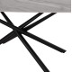 ΤΡΑΠΕΖΙ ΤΡΑΠΕΖΑΡΙΑΣ ISKA HM18420 ΚΕΡΑΜΙΚΟ TOP ΣΕ ΛΕΥΚΟ/ΚΑΦΕ ΜΑΡΜΑΡΟ 160x90x79Υεκ