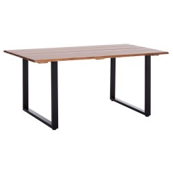 ΤΡΑΠΕΖΙ ΤΡΑΠΕΖΑΡΙΑΣ FRIGGO HM6297.02 ΞΥΛΟ ΑΚΑΚΙΑΣ ΠΑΧΟΣ ΕΠΙΦΑΝΕΙΑΣ 2,6εκ- 160x80x76Υ