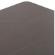 ΤΡΑΠΕΖΙ ΤΡΑΠΕΖΑΡΙΑΣ STAD HM6557.01 ΓΚΡΙ ΑΛΟΥΜΙΝΙΟ & SINTERED STONE TOP 180x90x74Υεκ