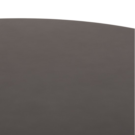ΤΡΑΠΕΖΙ ΤΡΑΠΕΖΑΡΙΑΣ FIBER CEMENT & ΞΥΛΟ ΑΚΑΚΙΑΣ MAEVE HM6574.01 ΓΚΡΙ Φ130x74Υεκ