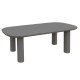 ΤΡΑΠΕΖΙ ΤΡΑΠΕΖΑΡΙΑΣ KIORA HM6597.01 ΓΚΡΙ FIBER CEMENT 200x100x75Υεκ
