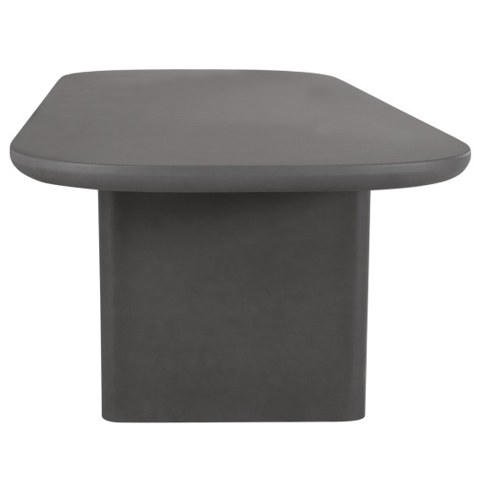 ΤΡΑΠΕΖΙ ΤΡΑΠΕΖΑΡΙΑΣ FIBER CEMENT AZAMI HM6600.01 ΓΚΡΙ 240x100x75Υεκ.