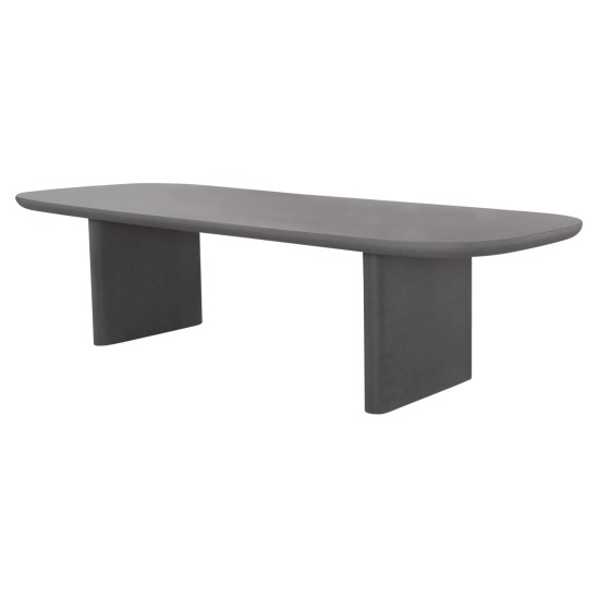 ΤΡΑΠΕΖΙ ΤΡΑΠΕΖΑΡΙΑΣ FIBER CEMENT AZAMI HM6600.01 ΓΚΡΙ 240x100x75Υεκ.