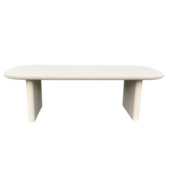 ΤΡΑΠΕΖΙ ΤΡΑΠΕΖΑΡΙΑΣ AZAMI HM6600.02 ΜΠΕΖ FIBER CEMENT 240x100x75Υεκ.