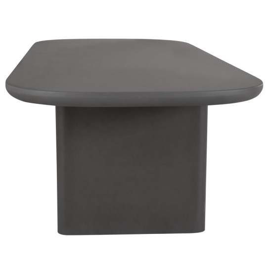 ΤΡΑΠΕΖΙ ΤΡΑΠΕΖΑΡΙΑΣ FIBER CEMENT AZAMI HM6601.01 ΓΚΡΙ 300x112x75Υεκ.
