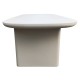 ΤΡΑΠΕΖΙ ΤΡΑΠΕΖΑΡΙΑΣ AZAMI HM6601.02 ΜΠΕΖ FIBER CEMENT 300x112x75Υεκ.