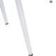 ΤΡΑΠΕΖΙ ΤΡΑΠΕΖΑΡΙΑΣ PALOMA HM8335.02, 70Χ70X76,5, SONOMA, ΛΕΥΚΑ ΠΟΔΙΑ
