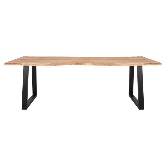 ΤΡΑΠΕΖΙ ΤΡΑΠΕΖΑΡΙΑΣ MONTANA HM8337.21 ΠΑΧΟΣ 4εκ. ΜΑΣΙΦ ΞΥΛΟ ΑΚΑΚΙΑΣ 200x93x74Υεκ.