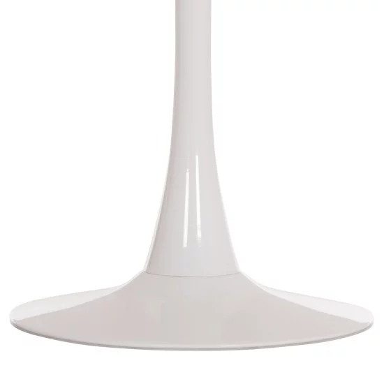 ΤΡΑΠΕΖΙ ΤΡΑΠΕΖΑΡΙΑΣ ROLLO HM9421.11 ΣΤΡΟΓΓΥΛΟ WHITE MARBLE Φ90x74Υεκ.