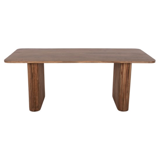 ΤΡΑΠΕΖΙ ΤΡΑΠΕΖΑΡΙΑΣ GROOT HM9683 ΜΑΣΙΦ ΞΥΛΟ ΑΚΑΚΙΑΣ ΣΕ ΦΥΣΙΚΟ 200,5x100x72Yεκ.