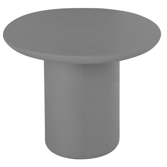 ΤΡΑΠΕΖΙ ΤΡΑΠΕΖΑΡΙΑΣ ΟΒΑΛ BRECCAN HM6577.01 ΓΚΡΙ FIBER CEMENT 240x100x75Υεκ.