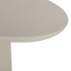 ΤΡΑΠΕΖΙ ΤΡΑΠΕΖΑΡΙΑΣ ΟΒΑΛ BRECCAN HM6577.02 ΜΠΕΖ FIBER CEMENT 240x100x75Υεκ.