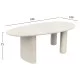 ΤΡΑΠΕΖΙ ΤΡΑΠΕΖΑΡΙΑΣ FIBER CEMENT ΟΒΑΛ VOLPE HM6599.02 ΜΠΕΖ 240x100x75Υεκ