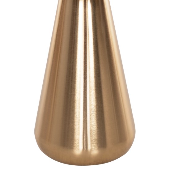 ΤΡΑΠΕΖΙA ΣΑΛΟΝΙΟΥ 2ΤΜΧ OLUF HM9921 ΜΕΤΑΛΛΟ ΕΜΑΓΙΕ-GLOSSY ΧΡΥΣΟ & ΜΑΥΡΟ Φ50 & Φ41