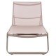 ΞΑΠΛΩΣΤΡΑ ΑΛΟΥΜΙΝΙΟΥ MARIMAR HM6562.03 ΣΚΕΛΕΤΟΣ TAUPE & TEXTILENE ΜΠΕΖ 220x67.5x31.5Υεκ